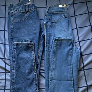 two rise high jeans, get em now!:)